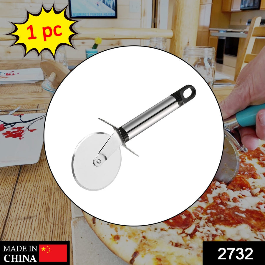 Stainless Steel Pizza Cutter – Sharp Wheel Slicer | Quickslice