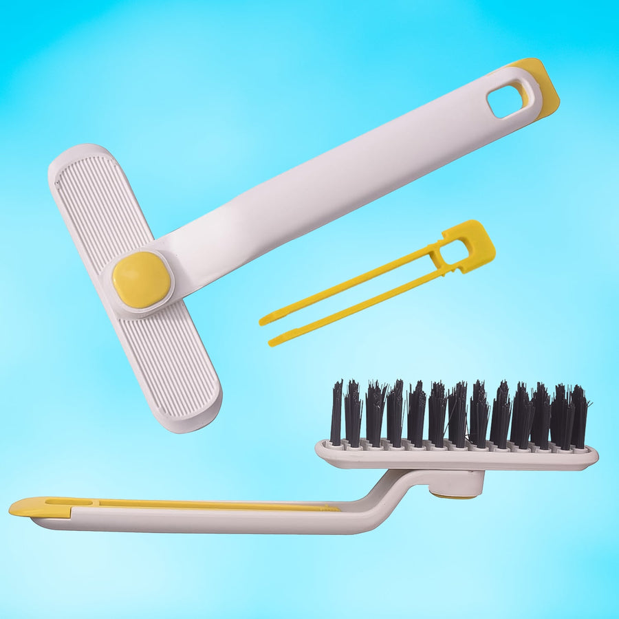 360° Rotating Floor Cleaning Brush – Hard Bristles for Deep Cleaning