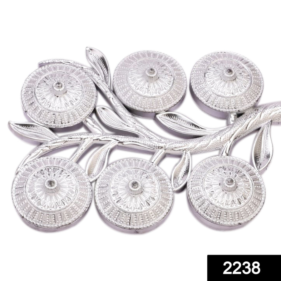 Mukhwas Dani Tray – 6-Compartment Tree Shape Serving | Styleva